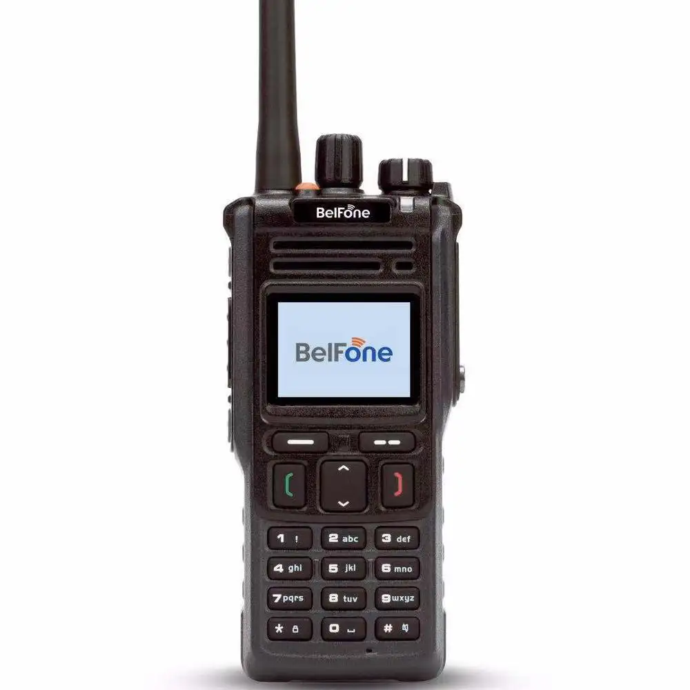 Belfone Ip68 Waterdichte Walkie Talkie Nieuw Product Dmr Tier 3 Trunking Handheld Tweeweg Radio Met Gps (BF-TD950)