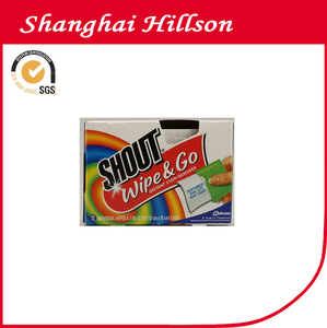 Toallitas Húmedas Quitamanchas de Tinta, Fabricante Shanghai Hillson, Las Mejores Toallitas Húmedas Quitamanchas de Lavandería - Product Image 1