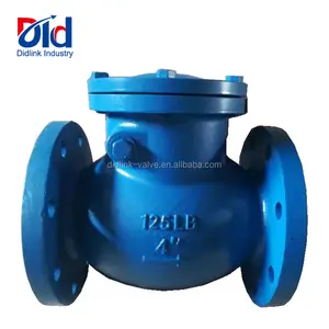 Grosir 125LB 4 Inch Casting Standar Swing Check Valve untuk Watr