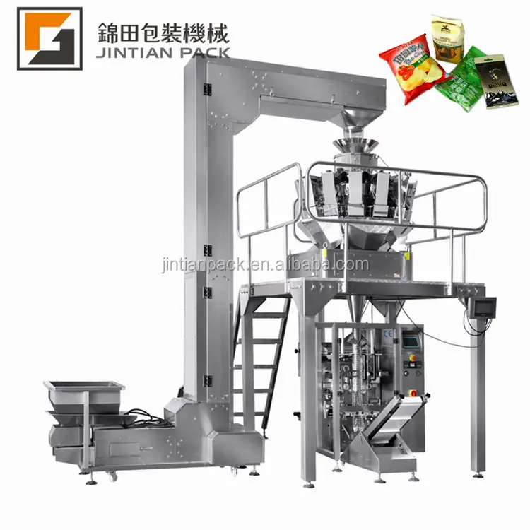 Dry Puffed Cereal Breakfast Corn Flakes Snack Food Making Packing Machine