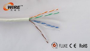 2 par utp cat6 lan cable para cableado de red - Product Image 1