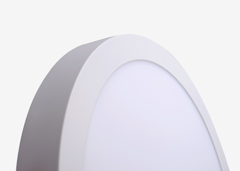 Хит продаж, светодиодное освещение, светодиодная панель, комплект потолочных рамок, открытые круглые светодиодные панели 18 Вт