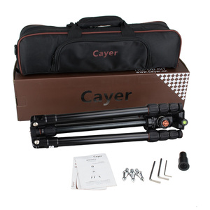 Bộ Chân Máy Ảnh Chuyên Nghiệp Cayer AT2450X3, 4 Chân Với Đầu Bi Chịu Tải 15KG, Máy Ảnh Kỹ Thuật Số Bằng Nhôm - Product Image 6