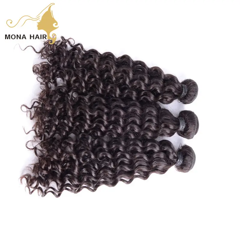 Top grade real human hair factory price curly style best for black women hair wick raw virgin hair wholesale