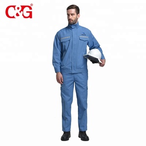 Combinaison de sécurité anti-arc électrique 8 cal avec bande réfléchissante - Product Image 5