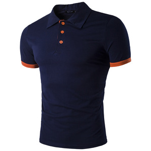 T-shirt <span class=keywords><strong>Polo</strong></span> Estiva da <span class=keywords><strong>Uomo</strong></span> <span class=keywords><strong>di</strong></span> Nuova Moda, Design Semplice, Alta Qualità - Product Image 4