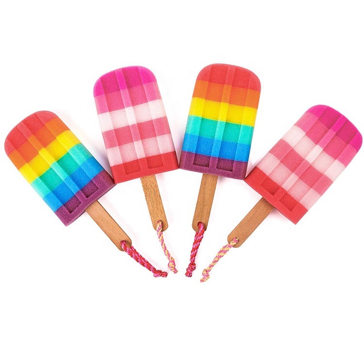 Ice Cream Bath Sponge Shower Body