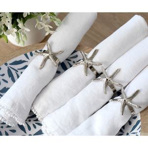Servilleteros de estrella de mar de concha de mar hecha a mano con diseño personalizado hermoso - Product Image 6