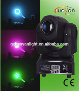 éclairage de scène pro dj inno poche. spot led lyres 10w lumière compacte. déplacement spot - Product Image 1