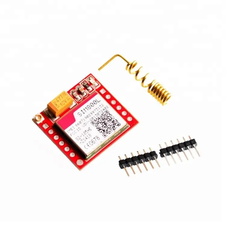 Núcleo da placa quad-band ttl, menor núcleo de placa sim800l gprs gsm módulo micro sim de orifício de entrada