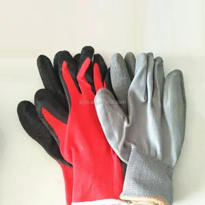 ラテックスコーティングされた作業用手袋作業用保護手袋