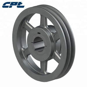 Đôi rãnh Heavy Duty 2B inch ròng rọc gang v-vành Đai ròng rọc - Product Image 5