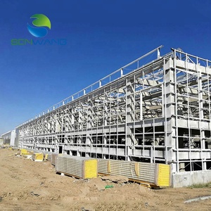 Hangar de ferme de stockage portatif d'entrepôt de structure en acier de matériaux de construction préfabriqués à faible coût de construction - Product Image 3