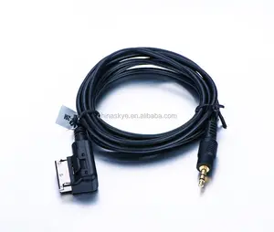 Car Audio AUX cable for Audi Q3 Q5 Q7 A3 A4 A5 A6 A7 A8 3.5mm Ami Cable MP4