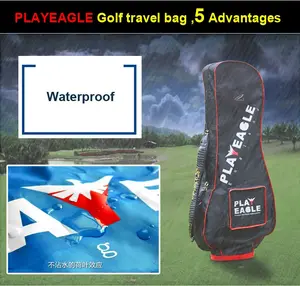 Chất Lượng Golf Bag Cover, Chống Thấm Nước Golf Bag Rain Cover, Chống Tĩnh PlayEagle Golf BagTravel Cover