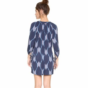 Abito Estivo Mini da Donna alla Moda <span class=keywords><strong>con</strong></span> Motivo Paisley e Decorazioni in Pizzo, <span class=keywords><strong>Maniche</strong></span> Lunghe - Product Image 4