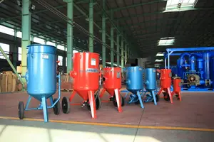Hot Sale Sandblasting room/Shot blasting machine/sandblasting pot Made in China