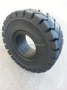 ट्रक टायर नॉन-मार्किंग ठोस फोर्कलिफ्ट टायर 225/75-10 23x9-10 आकार - Product Image 5