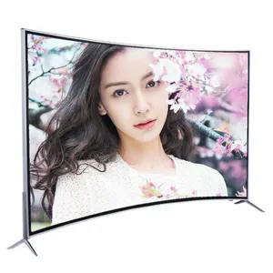 LCD טלוויזיה מפעל סיטונאי 32 "כדי 65" 4K UHD מעוקל מסך טלוויזיה 65 אינץ חכם טלוויזיה עם wiFi