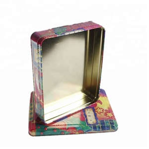 Candies Metal <strong>Tin</strong> Box <strong>Biscuits</strong> Pack <strong>Tin</strong> Rectangular <strong>Gift</strong> Pack <strong>Tin</strong> case - Product Image 3
