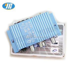 เครื่องขยายเสียงสเตอริโอขนาดเล็ก 180 วัตต์ พร้อมโครงสร้างโลหะและพลาสติก สำหรับเครื่องเกมอาเขตและเครื่องเกมตกปลา - Product Image 3