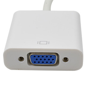 <span class=keywords><strong>Cable</strong></span> adaptador Mini DP <span class=keywords><strong>a</strong></span> <span class=keywords><strong>VGA</strong></span>, Puerto Mini Display DP <span class=keywords><strong>a</strong></span> convertidor <span class=keywords><strong>VGA</strong></span> <span class=keywords><strong>Thunderbolt</strong></span> 1080P para Apple Macbook Mac iMac Pro Air - Product Image 4