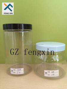 30oz 900ml cấp thực phẩm vật nuôi nhựa <span class=keywords><strong>jar</strong></span> với màu đen vít nắp nắp - Product Image 3
