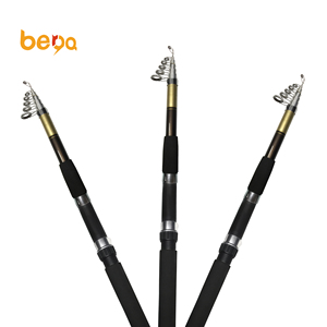 JIANGBA 3.0 m Super Dur <span class=keywords><strong>Canne</strong></span> à Pêche Télescopique en Carbone Mer Carbone Tige de Filature En Métal Anneau - Product Image 3