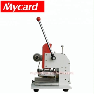 Zware Logo Embossing Hete Folie Stempelmachine Voor Leer Papier Plastic - Product Image 2