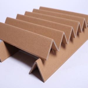 Hot Sell Corrugated Cardboard Packaging Corners Edge Protector Cardboard Angles Paper PAPER CORNER Edge Protectors For Pallets