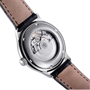 Mexda Thương Hiệu Thiết Kế Phong Cách Riêng Bạn Tùy Chỉnh Quay Số Thép Không Gỉ Trường Hợp Da Dây Đeo Nhật Bản Tự Động Phong Trào Đồng Hồ Cho Nam Giới - Product Image 5