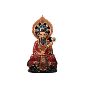 Custom hars ambachtelijke traditionele figuur beeldje voor religieuze taoïsme religie decoratie