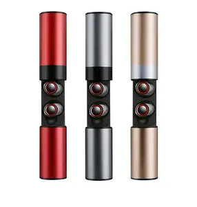 โรงงานขายส่ง S2 TWS ฝาแฝด <span class=keywords><strong>True</strong></span> Wireless 5.0สเตอริโอแฮนด์ฟรีหูฟัง1200มิลลิแอมป์ชั่วโมงธนาคารอำนาจ - Product Image 1