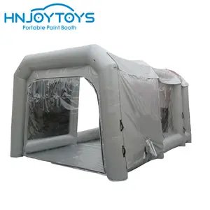 Commercial grade inflatable car oven for auto body shop to painting cars