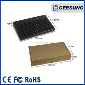 Ruso 60 teclas del teclado programable/pos teclado PS/<span class=keywords><strong>2</strong></span> y USB - Product Image 4