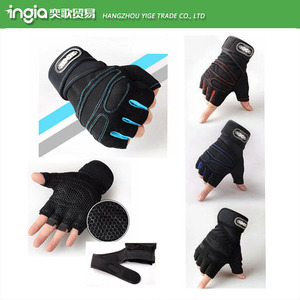 Doux Demi Doigt Gants Sports de Plein Air Vélo D'exercice Vélo Poids De Levage Gym Formation Gants - Product Image 3