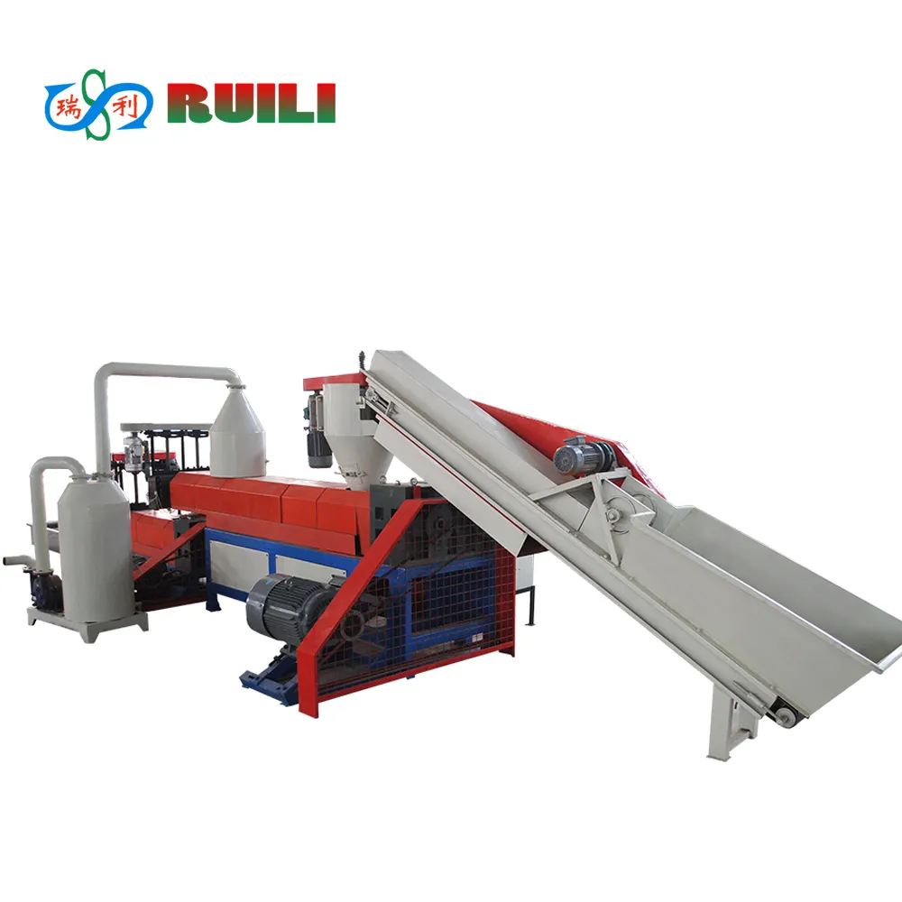 ABS PP PET PVC HDPE plastic recycling granulator machine with very good price