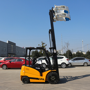 Abrazadera de rodillo eléctrico de contrapeso, carretilla elevadora con papel, precio barato, 3,5 T, cuatro ruedas CPD 35 <span class=keywords><strong>Mini</strong></span> 3m, transpaleta accionado, <span class=keywords><strong>MOTOR</strong></span> de CC - Product Image 3