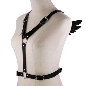 Cintura Gotica in Pelle da Donna con Ali d'Angelo, Imbracatura <span class=keywords><strong>Sexy</strong></span> Fetish per Bondage - Product Image 4
