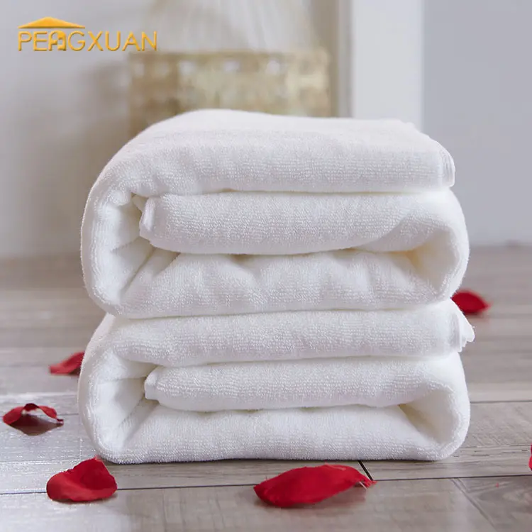 Factory directly towels bath set hand towel terry full cotton hotel embroidery logo 16s white bath towels