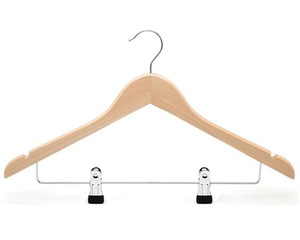 Premium 30-Pack Grade Lotus Natural Color Wooden Hangers Eco-Friendly FSC Certified ASCEND Clothes <strong>Racks</strong> <strong>Rails</strong> Multi-Color - Product Image 3