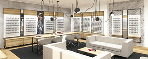 Free Standing Glass <strong>Display</strong> <strong>Cabinet</strong> LED Acrylic <strong>Wall</strong> <strong>Mount</strong> <strong>Display</strong> <strong>Cabinets</strong> for Sunglasses - Product Image 4