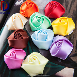 al por mayor de la cinta del satén arquea <span class=keywords><strong>boutique</strong></span> rose flores de decisiones para la ropa/decoración de las correas - Product Image 2