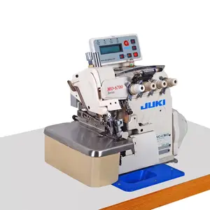 JUKl máquina de coser overlock DD Auto Motor de inducción de succión y de corte de hilo dispositivo