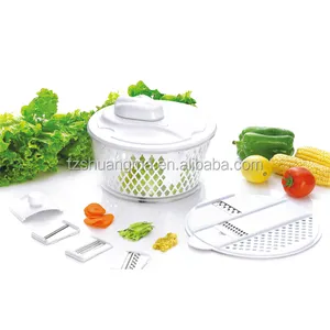 Smile mom Salad Spinner Mandoline切片机6合1 Spin -Slice - Serve Store