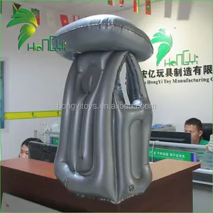 नए शांत Inflatable चांदी हीलियम बैलून/कॉस्टयूम वसा सूट/पहनने योग्य Inflatable तैराकी के लिए सूट