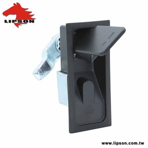 Cerradura de Compresión con Manija Giratoria y Elevadora Ajustable, Estilo Empotrado, Resistente al Agua, con Recubrimiento Negro de Aleación de Zinc LM-731-1 - Product Image 3