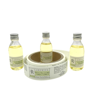 Rouleau personnalisé Auto-Adhésif Impression D'étiquettes de Bouteilles pour le Jus/Vin/miel/savon liquide/Huile À Barbe autocollant - Product Image 5