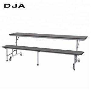 Mesa <span class=keywords><strong>de</strong></span> comedor móvil, Banco <span class=keywords><strong>de</strong></span> aula, mesa <span class=keywords><strong>de</strong></span> picnic plegable y sillas, mesa <span class=keywords><strong>de</strong></span> estudio, <span class=keywords><strong>muebles</strong></span> escolares modernos, versátil, 3 en 1, <span class=keywords><strong>de</strong></span> Metal - Product Image 3