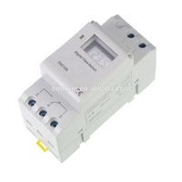 THC15A carril Din Digital LCD programable semanal temporizador tiempo interruptor de relé